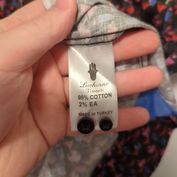 NWT Visconti Size Small Button Down - Picture 4 of 5